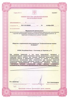 лицензия